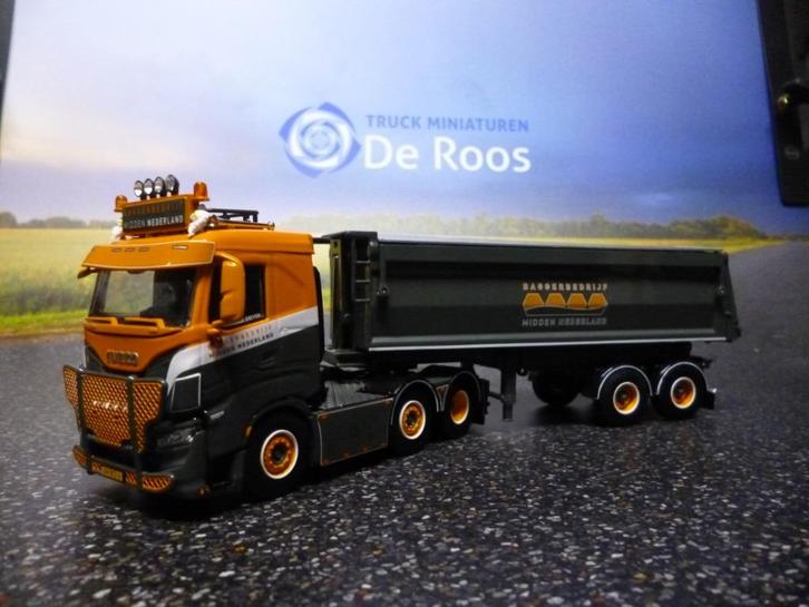WSI Iveco S-Way Baggerbedrijf Midden Nederland, Hobby en Vrije tijd, Modelauto's | 1:50, Nieuw, Bus of Vrachtwagen, Wsi, Ophalen of Verzenden