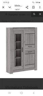 Super mooie vitrinekast ZGAN, Zo goed als nieuw, 150 tot 200 cm, 25 tot 50 cm, 50 tot 100 cm