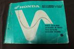 Honda VT1100 Shadow 1993 motorcycle parts catalogue VT 1100, Ophalen of Verzenden, Honda