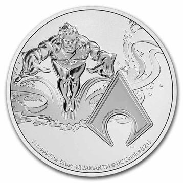 Niue, Comics Aquaman 2022 - 1 Oz. puur zilver