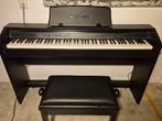 Casio Privia PX-760 digitale piano + kruk (zeer goede staat), Muziek en Instrumenten, Piano's, Ophalen, Zwart, Digitaal, Zo goed als nieuw