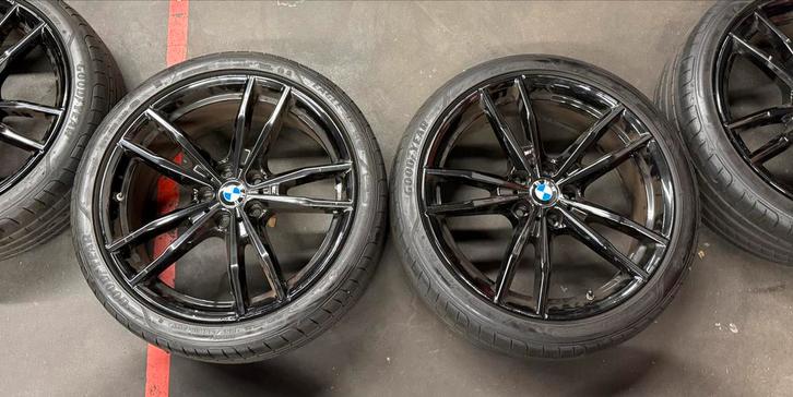 Originele Set BMW Velgen met zomerbanden Breedset 3/4 serie, Auto-onderdelen, Banden en Velgen, Banden en Velgen, Zomerbanden