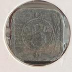 5 Cent Zink / Vierkante Stuiver uit 1941 van Wilhelmina, Postzegels en Munten, Munten | Nederland, Verzenden, Koningin Wilhelmina