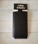 Hand Made Zwart Lederen GSM Tasje van Valenta - Nieuw, Ophalen of Verzenden, Nieuw, Bescherming