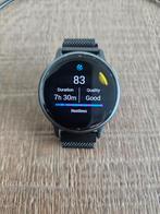 Garmin Vívomove 5 – Zwarte RVS band – Goed werkend – Voor ee, Sieraden, Tassen en Uiterlijk, Smartwatches, Verzenden, Zo goed als nieuw