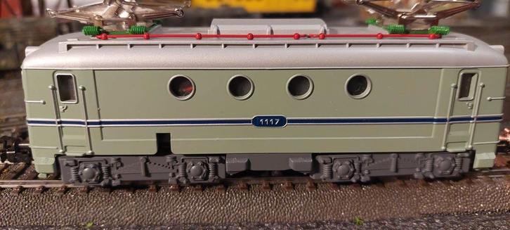 Märklin HO 3013 Elektrische loc serie NS 1100 turquoise MFX, Hobby en Vrije tijd, Modeltreinen | H0, Nieuw, Locomotief, Wisselstroom