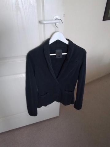 donkerblauw jasje van Object mt S beschikbaar voor biedingen
