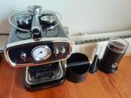 Espresso machine Silvercrest incl. barista essentials, Witgoed en Apparatuur, 2 tot 4 kopjes, Afneembaar waterreservoir, Zo goed als nieuw