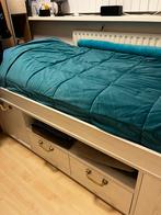 1 persoonsbed met opbergruimte, Huis en Inrichting, Ophalen, 90 cm, Zo goed als nieuw, 200 cm