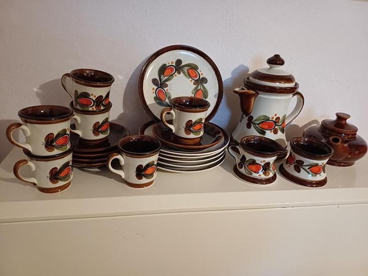 Vintage SMF Schramberg Bernau Koffie/thee servies, Huis en Inrichting, Keuken | Servies, Zo goed als nieuw, Compleet servies, Overige stijlen