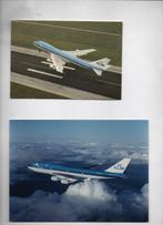 ansichtkaart en foto Boeing 747, Ophalen of Verzenden, Zo goed als nieuw, Kaart, Foto of Prent