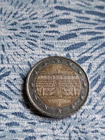 2 euro cc Duitsland 2020 Slot Sanssouci Brandenburg (J) beschikbaar voor biedingen