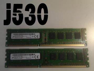 2 stuks Micron desktop RAM geheugen 4GB DDR3 beschikbaar voor biedingen