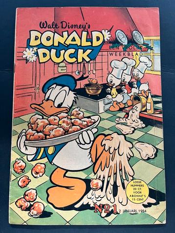 Donald Duck Jaargang 1954 Topstaat beschikbaar voor biedingen