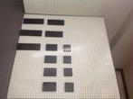 Lego grote, zwarte plaatjes, diverse maten, 13 x, Ophalen of Verzenden, Zo goed als nieuw, Losse stenen, Lego