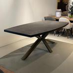 Eetkamertafel Metaluxe Henders en Hazel, 100 tot 150 cm, Ophalen of Verzenden, Vijf personen of meer, Eikenhout