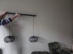 Moderne hanglamp met twee lampen, Ophalen, Zo goed als nieuw, Modern, Minder dan 50 cm