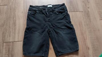 Only & sons zwarte jeans short / korte spijkerbroek maat 29