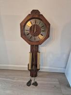 Jeka donkereiken wandklok FHS 261-030A binnenwerk, Antiek en Kunst, Antiek | Klokken, Ophalen of Verzenden