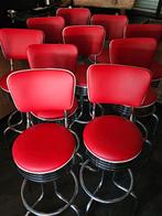 FIFTIES SIXTIES AMERIKAANSE BARKRUKKEN BEL AIR BAR TAFEL, Huis en Inrichting, Barkrukken, Ophalen, 5 krukken of meer, 60 tot 90 cm