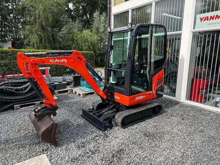 Kubota KX 016-4 (bj 2011), Zakelijke goederen, Machines en Bouw | Kranen en Graafmachines, Graafmachine