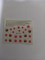 Velletje nagel water decals stickers GN-290 rozen licht roze, Verzenden, Nieuw, Handen en Nagels, Make-up
