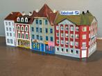 4 stadshuizen o.a. Faller, Heljan jaren 60 /70, Hobby en Vrije tijd, Modeltreinen | H0, Overige merken, Gebruikt, Gelijkstroom of Wisselstroom
