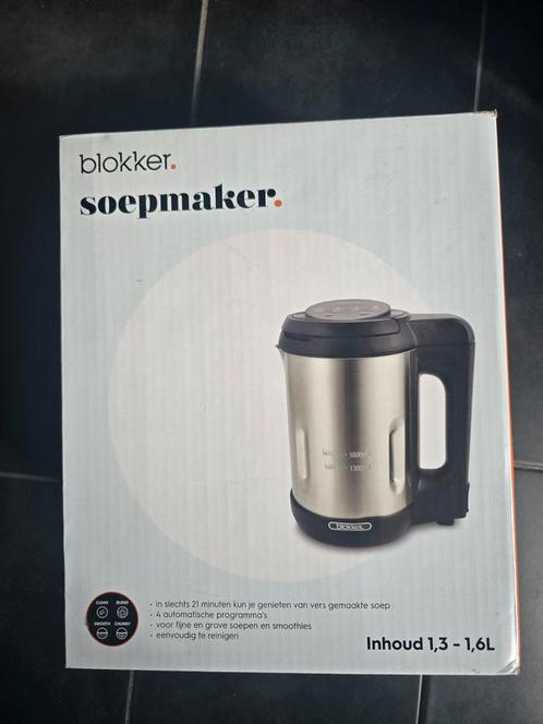 Blokker Soepmaker - Nieuw in doos!, Witgoed en Apparatuur, Blenders, Nieuw, Soepmaker, Ophalen of Verzenden