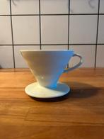 Hario V60 nr2, Ophalen of Verzenden, Zo goed als nieuw, Koffiemachine, Gemalen koffie
