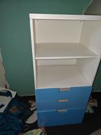 Stuva kast met blauwe vakken, Ophalen, Gebruikt, Minder dan 75 cm, 50 tot 70 cm