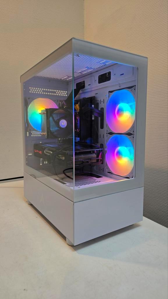 RGB GAME PC - I5 9600KF/RX 5700 XT 8GB/16GB/SSD, Computers en Software, Desktop Pc's, Zo goed als nieuw, 4 Ghz of meer, SSD, 16 GB