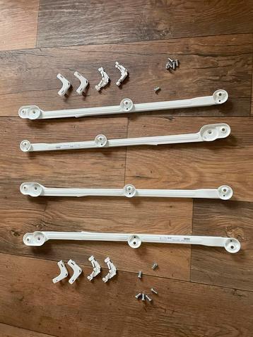 4 stuks IKEA Komplement uittrekrail voor manden - 58 cm beschikbaar voor biedingen