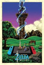 The legend of zelda, Ophalen of Verzenden, A1 t/m A3, Rechthoekig Staand, Film en Tv