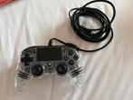 Playstation 4 led blauw controller met draad, Ophalen of Verzenden, Zo goed als nieuw, Controller, PlayStation 4
