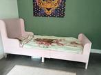 Meegroeibed IKEA Busunge roze incl. matras, Ophalen, 85 tot 100 cm, Gebruikt, Matras