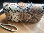 Bugatti Leren Tas - Slangenprint Ecru - Nieuw!, Ophalen of Verzenden, Nieuw, Beige, Handtas