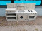 Nieuw leuke stevige modderkeuken/speelkeuken steigerhout