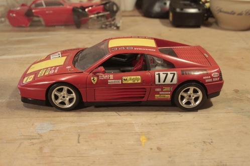 Ferrari 348TB Ecurie Francorchamps, Hobby en Vrije tijd, Modelauto's | 1:18, Zo goed als nieuw, Auto, Bburago, Ophalen of Verzenden