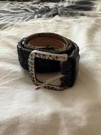 Rubber riem fietsband punk steampunk 96cm, Ophalen of Verzenden, Nieuw, Zwart, 95 tot 105 cm