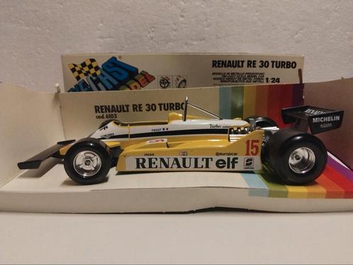 Renault RE 30 Turbo Formule 1 Prost Bburago 6103#  1:24 KRD, Hobby en Vrije tijd, Modelauto's | 1:24, Zo goed als nieuw, Auto