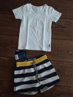 Claesens maat 92 zwem short korte broek met t shirt, Kinderen en Baby's, Kinderkleding | Maat 92, Ophalen of Verzenden, Zo goed als nieuw