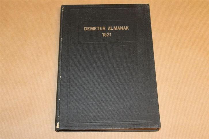 Demeter-almanak voor het jaar 1921, Boeken, Catalogussen en Folders, Gelezen, Ophalen of Verzenden