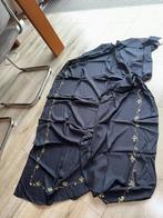 Sarong wikkeldoek omslagdoek zwart zwarte goud gouden, Hobby en Vrije tijd, Stoffen en Lappen, Overige materialen, Verzenden, Zwart