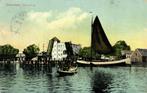 Zaandam. Hoopbrug. - boot - 1911 gelopen, Ophalen of Verzenden, Voor 1920, Gelopen, Noord-Holland