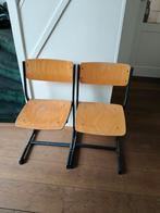 Vintage Kinder stoeltjes - Super Stevig!, Huis en Inrichting, Stoelen, Ophalen, Gebruikt, Twee, Bruin