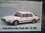 Saab 900 instruktieboekje turbo inspuitmotor automaat Scania, Auto diversen, Handleidingen en Instructieboekjes, Ophalen of Verzenden