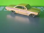 Hotwheels - 1962 Chevrolet 409 Bubble Top [goud] 1/64, Ophalen of Verzenden, Gebruikt, Auto