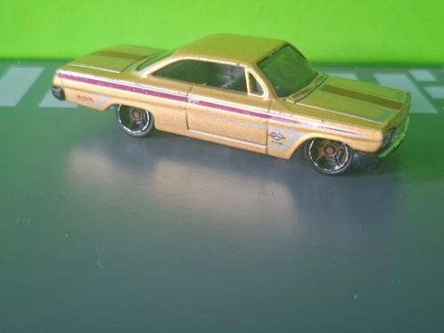 Hotwheels - 1962 Chevrolet 409 Bubble Top [goud] 1/64, Hobby en Vrije tijd, Modelauto's | Overige schalen, Gebruikt, Auto, Ophalen of Verzenden