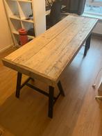 Houten bureau, Huis en Inrichting, Bureaus, Ophalen, Gebruikt, Bureau