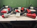 380 krachtstroom kabels, Doe-het-zelf en Verbouw, Elektra en Kabels, Ophalen, Gebruikt, Kabel of Snoer